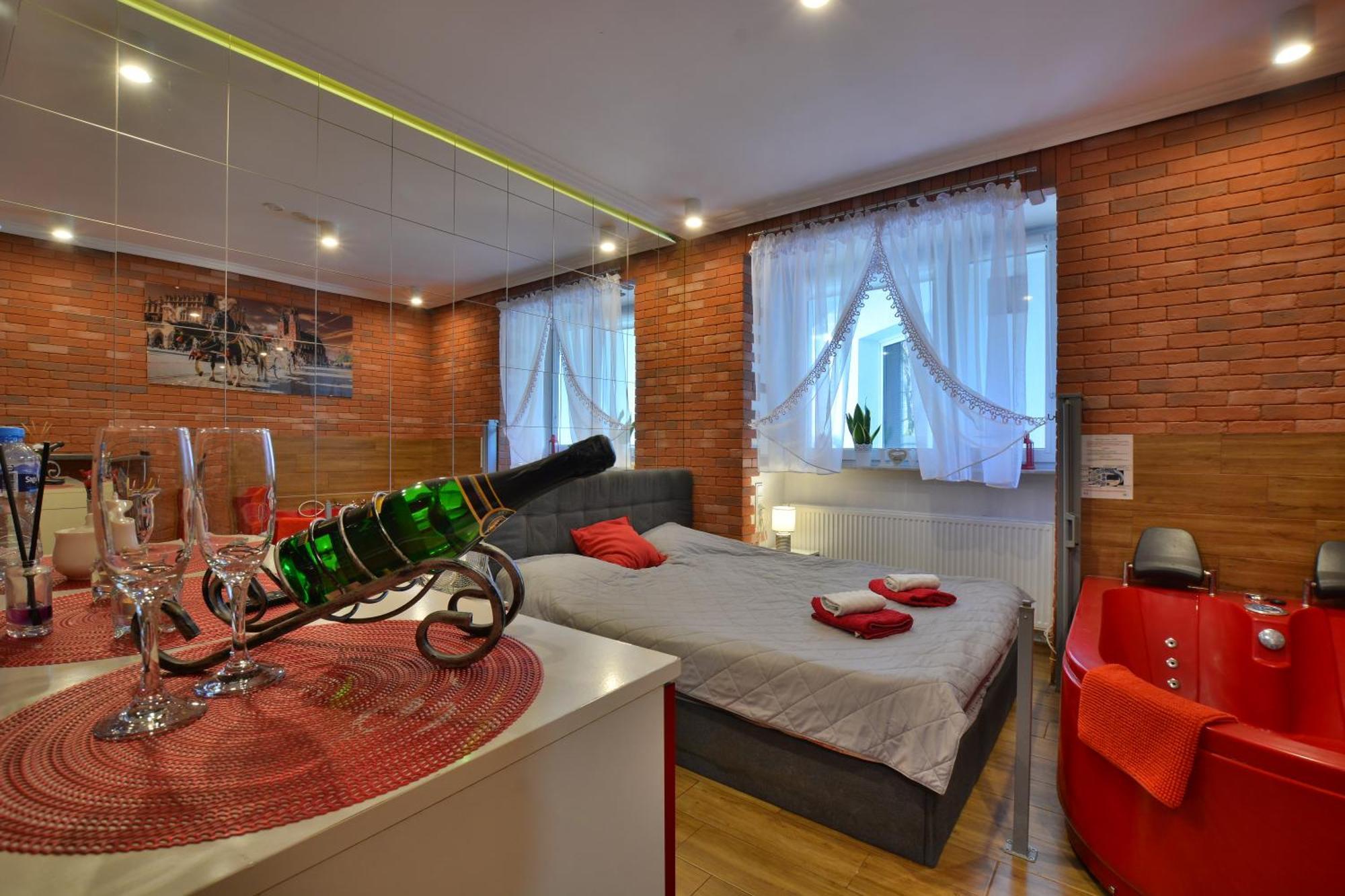 Jacuzzi Apartment Red Krakow Exterior photo